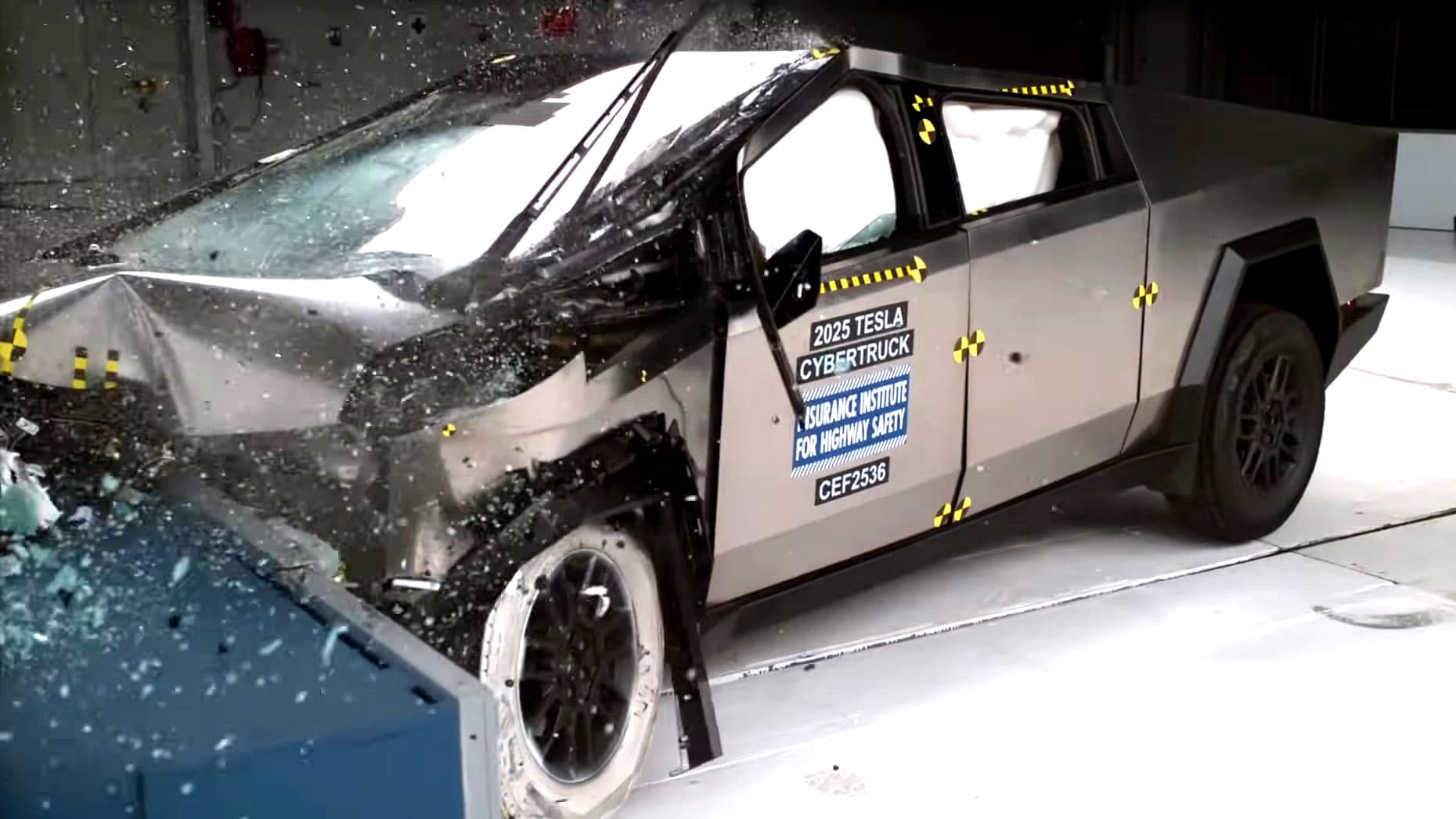 Cybertruck Achieves IIHS Top Safety Protocol, EU Incompatible